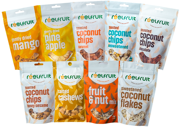 ReelFruit snacks lineup